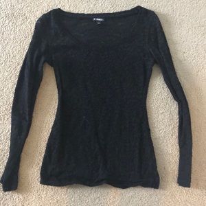 Black express top